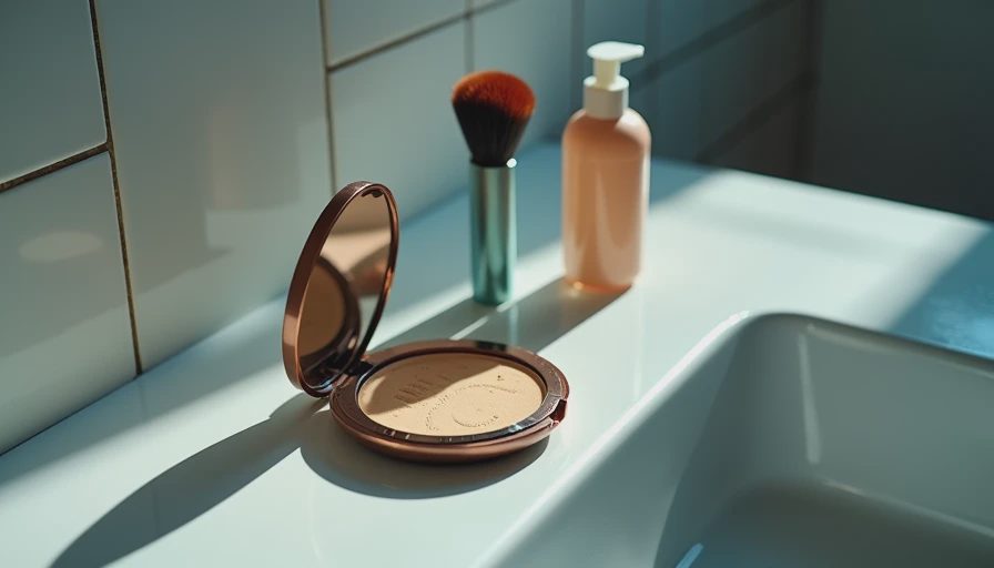 Holographic SPF Foundation Buffing Brush: How I Use It for Smooth, Real-Skin Coverage