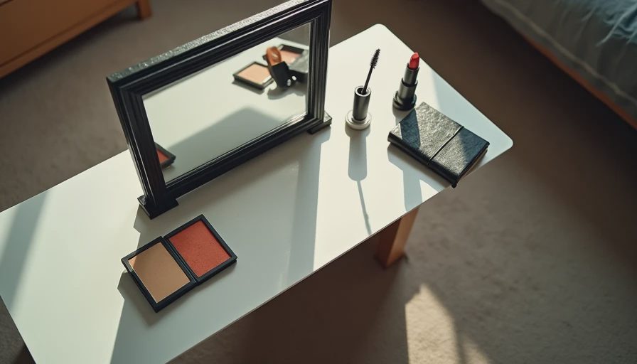 Visual context for teenage makeup