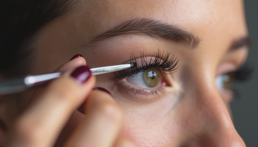 Illustration for easiest lashes to apply