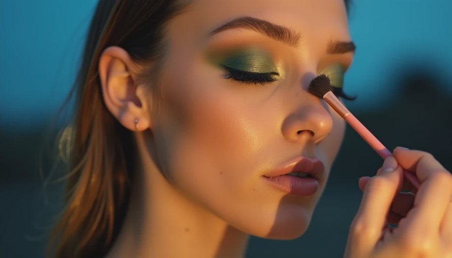 Visual context for how do you do a smokey eye